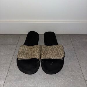 Michael Kors Velcro Slides